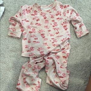 Hill House Pink Pajama Set Soft Comfortable Sleepwear